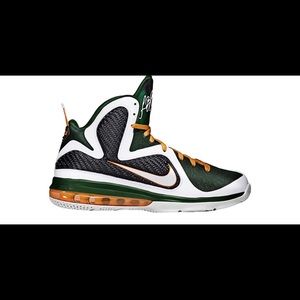 Lebron’s University of Miami colors,